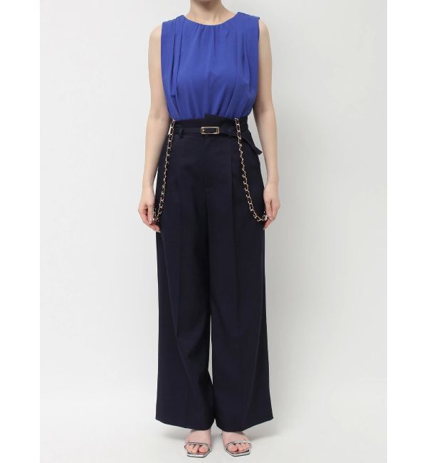 dazzlin「ハイウエストチェーンサス付パンツ」|その他|