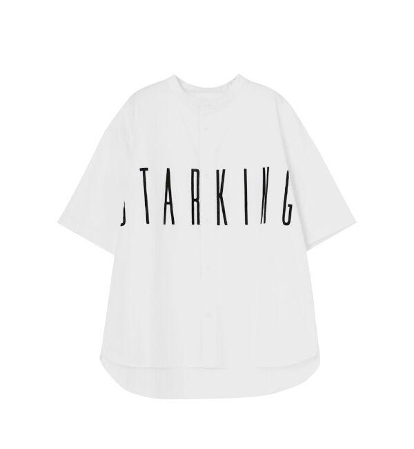 EMODA「【SHARED】STAND COLLAR HALF SLEEVEシャツ」|シャツ・ブラウス|