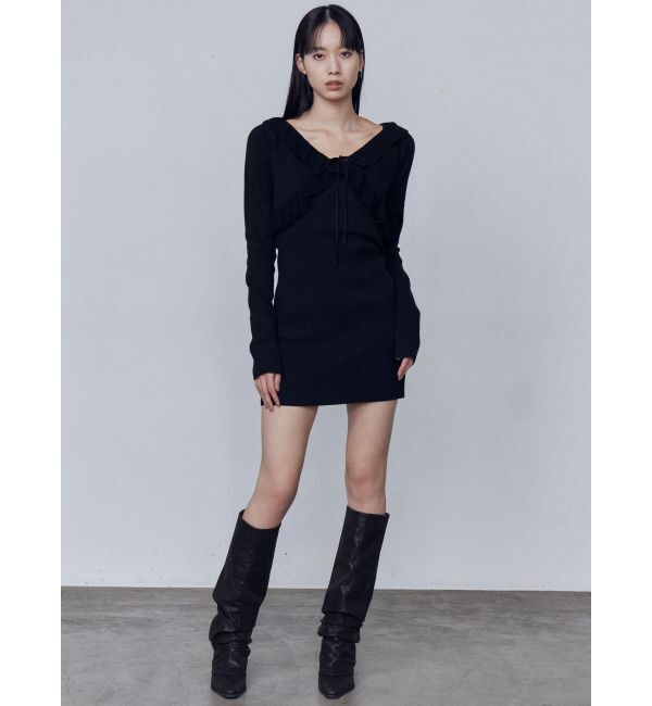 EMODA「クロップドカーディガンセットアップ」|ワンピース|