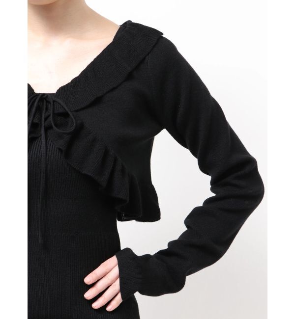 EMODA「クロップドカーディガンセットアップ」|ワンピース|