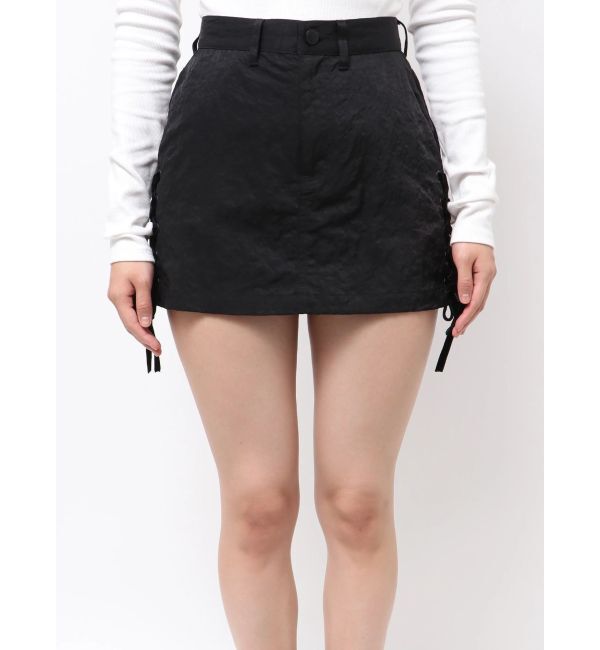 EMODA「レースアップミニスカート」|スカート|