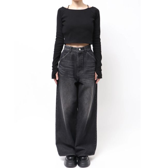 EMODA「2WAYストリングリブトップス」|Tシャツ・カットソー|