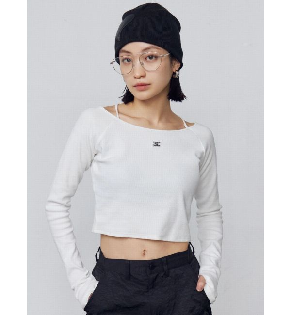 EMODA「2WAYストリングリブトップス」|Tシャツ・カットソー|