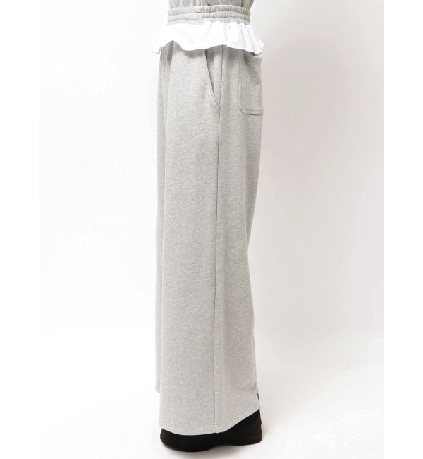 EMODA「ウエストフリルスウェットパンツ」|その他|
