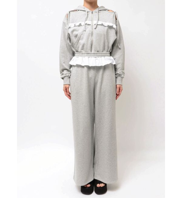 EMODA「ウエストフリルスウェットパンツ」|その他|