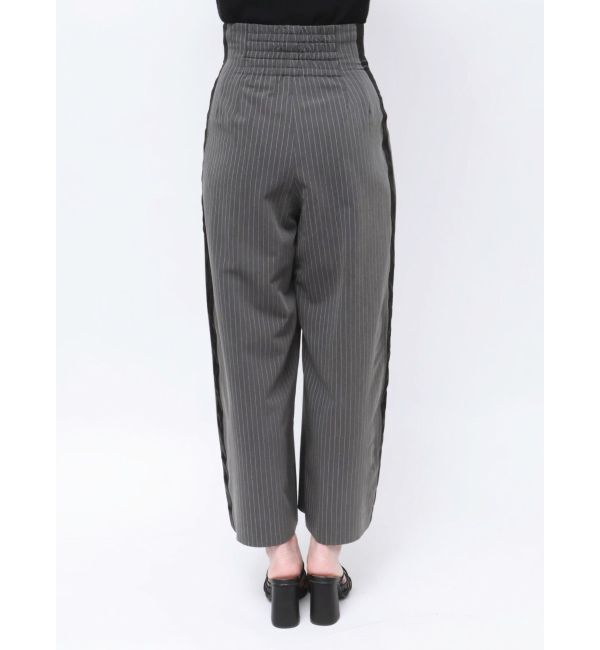 MERCURYDUO「ピンストライプコルセットタックパンツ」|その他|