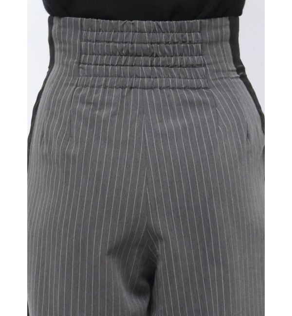 MERCURYDUO「ピンストライプコルセットタックパンツ」|その他|