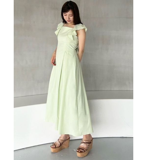 MERCURYDUO「クリアチューブウェッジサンダル」|サンダル|