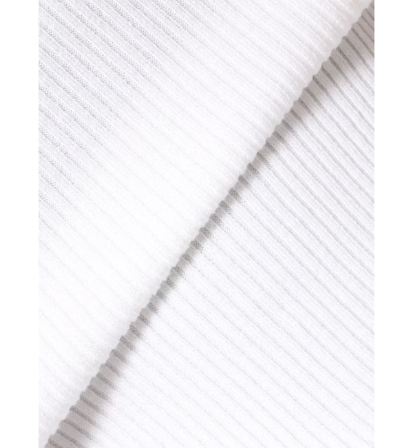 MERCURYDUO「異素材ボリュームラッフルスリーブニット」|ニット・セーター|