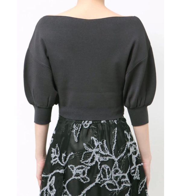 MERCURYDUO「総針バルーン袖ニット」|ニット・セーター|