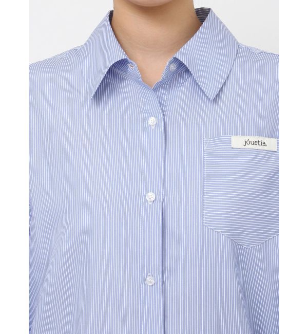 jouetie「ヘムフリルチュニックシャツ」|シャツ・ブラウス|