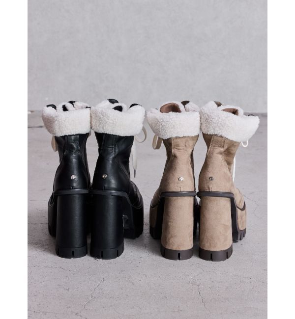 GYDA「TANK SOLES BOAショートブーツ」|ショートブーツ|