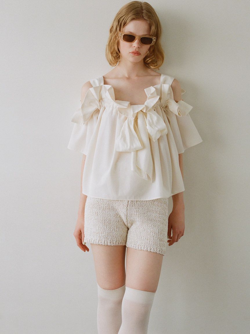 SNIDEL「Sustainableニットショートパンツ」|その他|