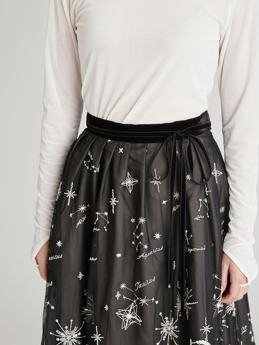 CELFORD「【YUMI KATSURA for CELFORD】コラボスターリーチュールスカート」|スカート|