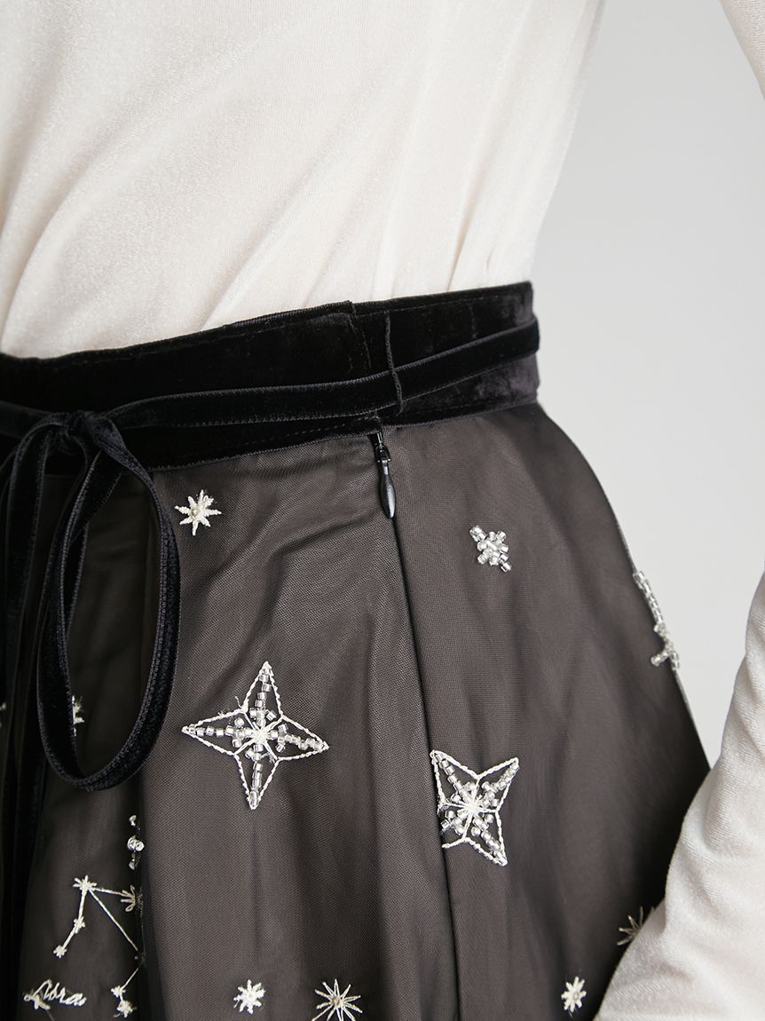 CELFORD「【YUMI KATSURA for CELFORD】コラボスターリーチュールスカート」|スカート|