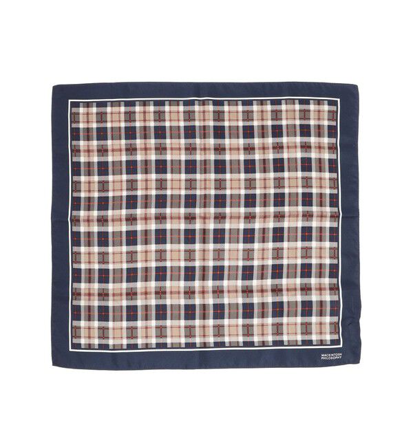 MACKINTOSH PHILOSOPHY「ハウスチェックスカーフ53&times;53」|バンダナ・スカーフ|