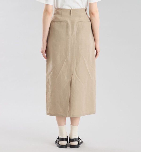 MACKINTOSH PHILOSOPHY「GREY LABEL リネンナイロンスカート」|スカート|