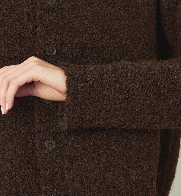 MACKINTOSH PHILOSOPHY「GREY LABEL ブークレカーディガン」|ニット・セーター|