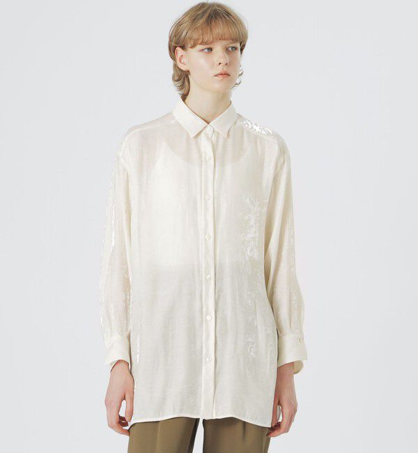  「シアージャカードシャツ」|シャツ・ブラウス|