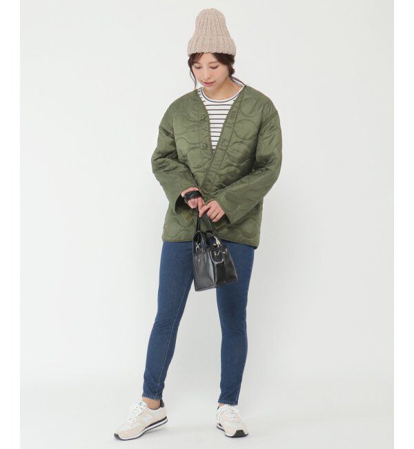 ikka「ROTHCO ロコス キルトブルゾン」|その他|