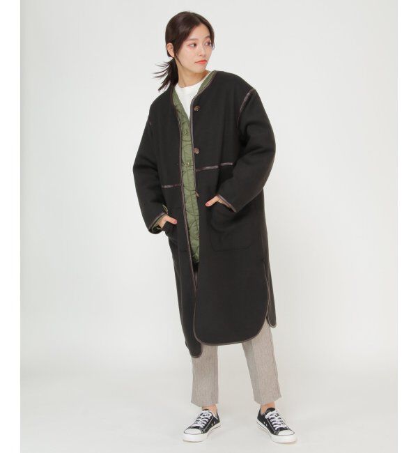 ikka「ROTHCO ロコス キルトブルゾン」|その他|