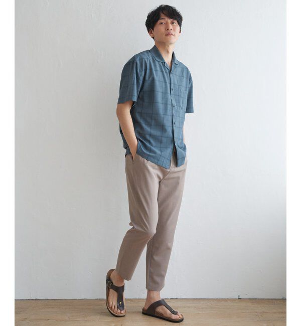 ikka「【セットアップ対応】Reflax(R) リラックスオープンカラーシャツ」|シャツ・ブラウス|