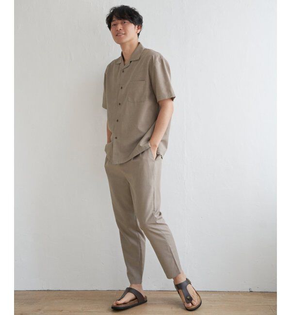 ikka「【セットアップ対応】Reflax(R) リラックスオープンカラーシャツ」|シャツ・ブラウス|