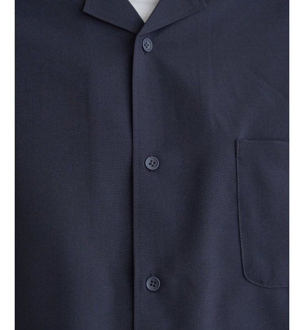 ikka「【セットアップ対応】Reflax(R) リラックスオープンカラーシャツ」|シャツ・ブラウス|