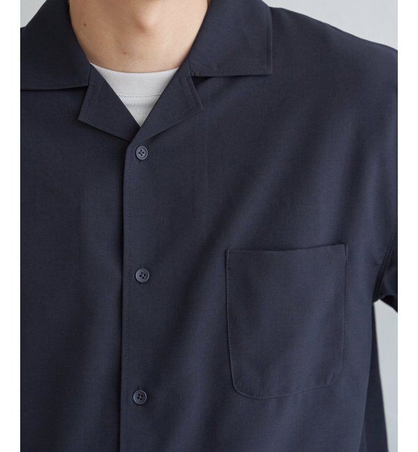 ikka「【セットアップ対応】Reflax(R) リラックスオープンカラーシャツ」|シャツ・ブラウス|