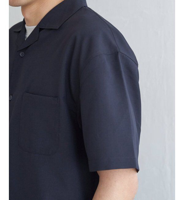 ikka「【セットアップ対応】Reflax(R) リラックスオープンカラーシャツ」|シャツ・ブラウス|