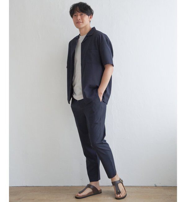 ikka「【セットアップ対応】Reflax(R) リラックスオープンカラーシャツ」|シャツ・ブラウス|