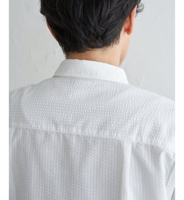 ikka「サッカーブロックス切り替えシャツ」|シャツ・ブラウス|