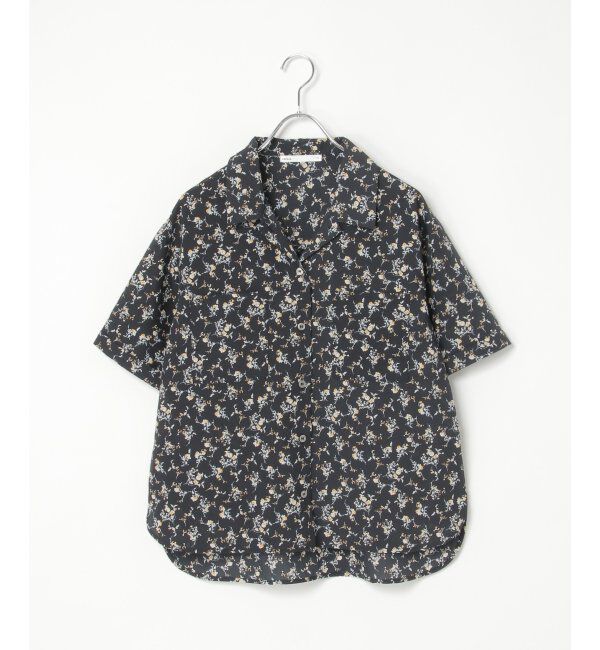 ikka「涼やか開襟ポケ付きシャツ」|シャツ・ブラウス|