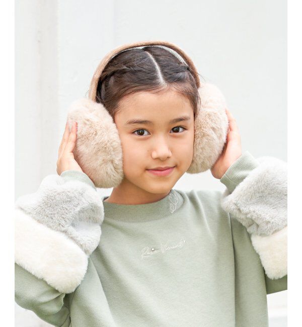 ikka kids「ＫＩＤＳイヤーマフ」|その他|ベージュ
