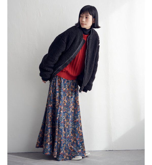 Lbc with Life「ボアMA-1」|ブルゾン・スタジャン|