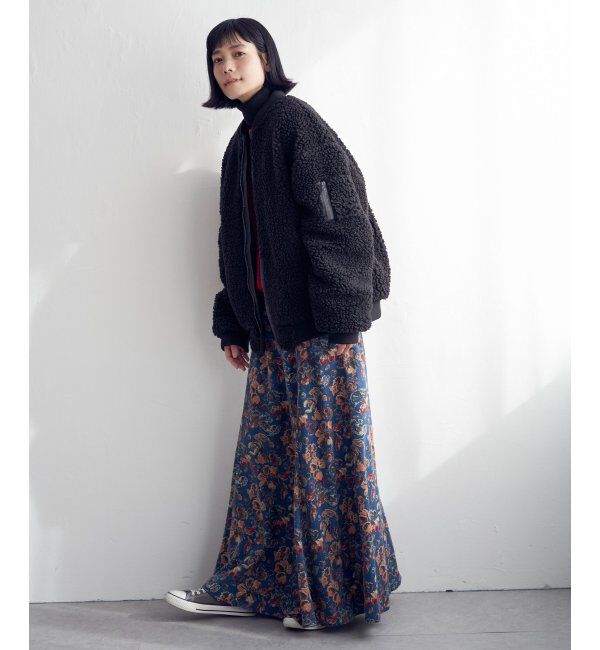 Lbc with Life「ボアMA-1」|ブルゾン・スタジャン|