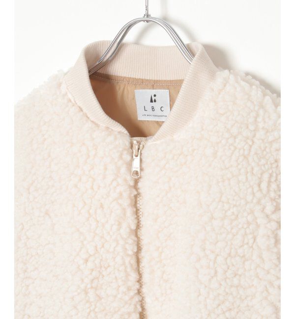 Lbc with Life「ボアMA-1」|ブルゾン・スタジャン|