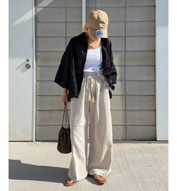 Lbc with Life「針抜きシアーボックスシルエットシャツ」|シャツ・ブラウス|