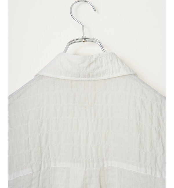 Lbc with Life「針抜きシアーボックスシルエットシャツ」|シャツ・ブラウス|