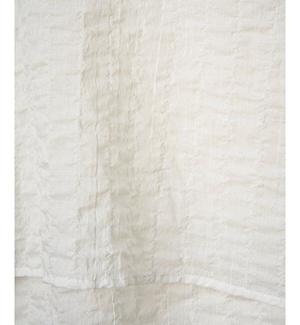 Lbc with Life「針抜きシアーボックスシルエットシャツ」|シャツ・ブラウス|