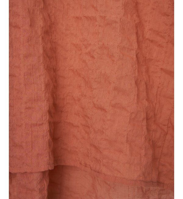 Lbc with Life「針抜きシアーボックスシルエットシャツ」|シャツ・ブラウス|