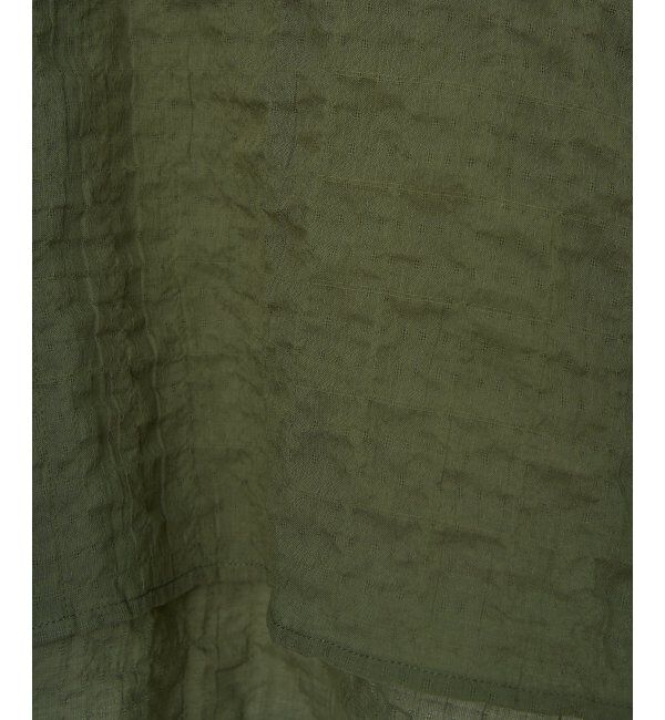 Lbc with Life「針抜きシアーボックスシルエットシャツ」|シャツ・ブラウス|