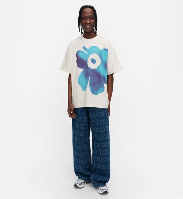 Marimekko「Nopeus Unikko Placement Tシャツ」|シャツ・ブラウス|