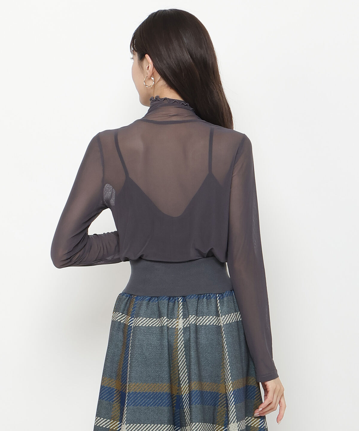 アンドクチュール「シアータートルプルオーバー」|シャツ・ブラウス|