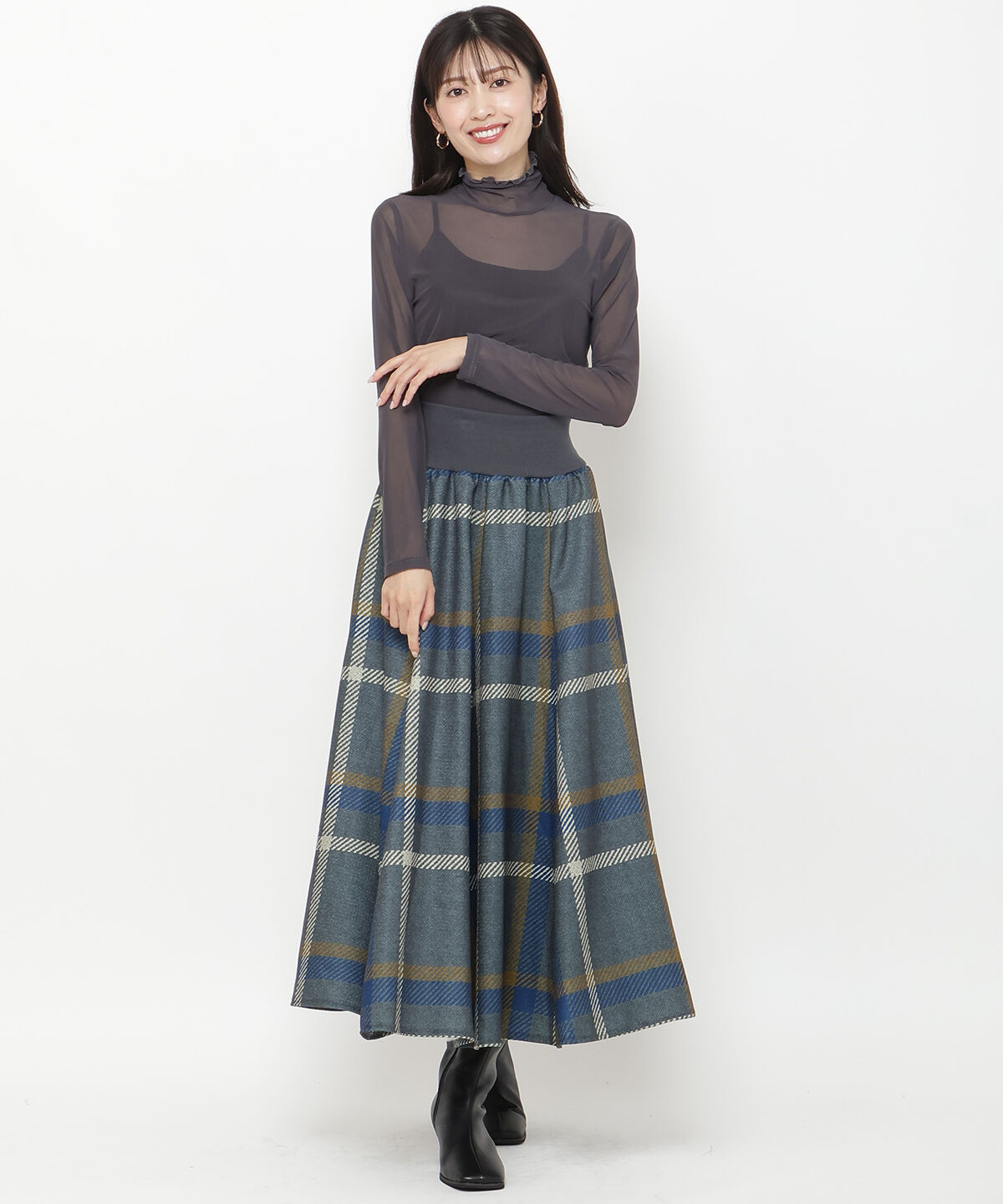 アンドクチュール「シアータートルプルオーバー」|シャツ・ブラウス|