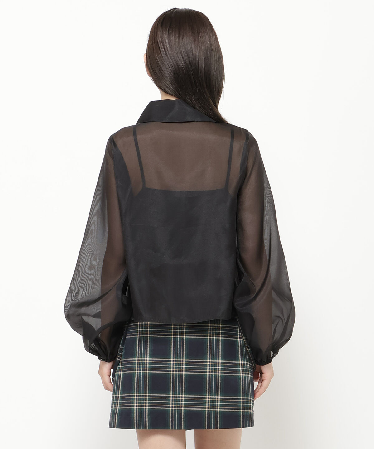 REDYAZEL「エンブロイダリーオーガンジーブラウス」|シャツ・ブラウス|