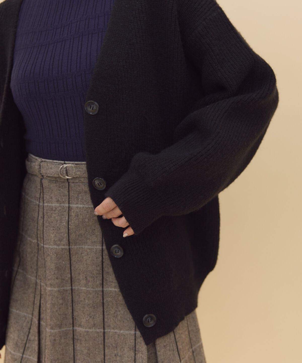 REDYAZEL「Vネックカーディガン」|カーディガン|