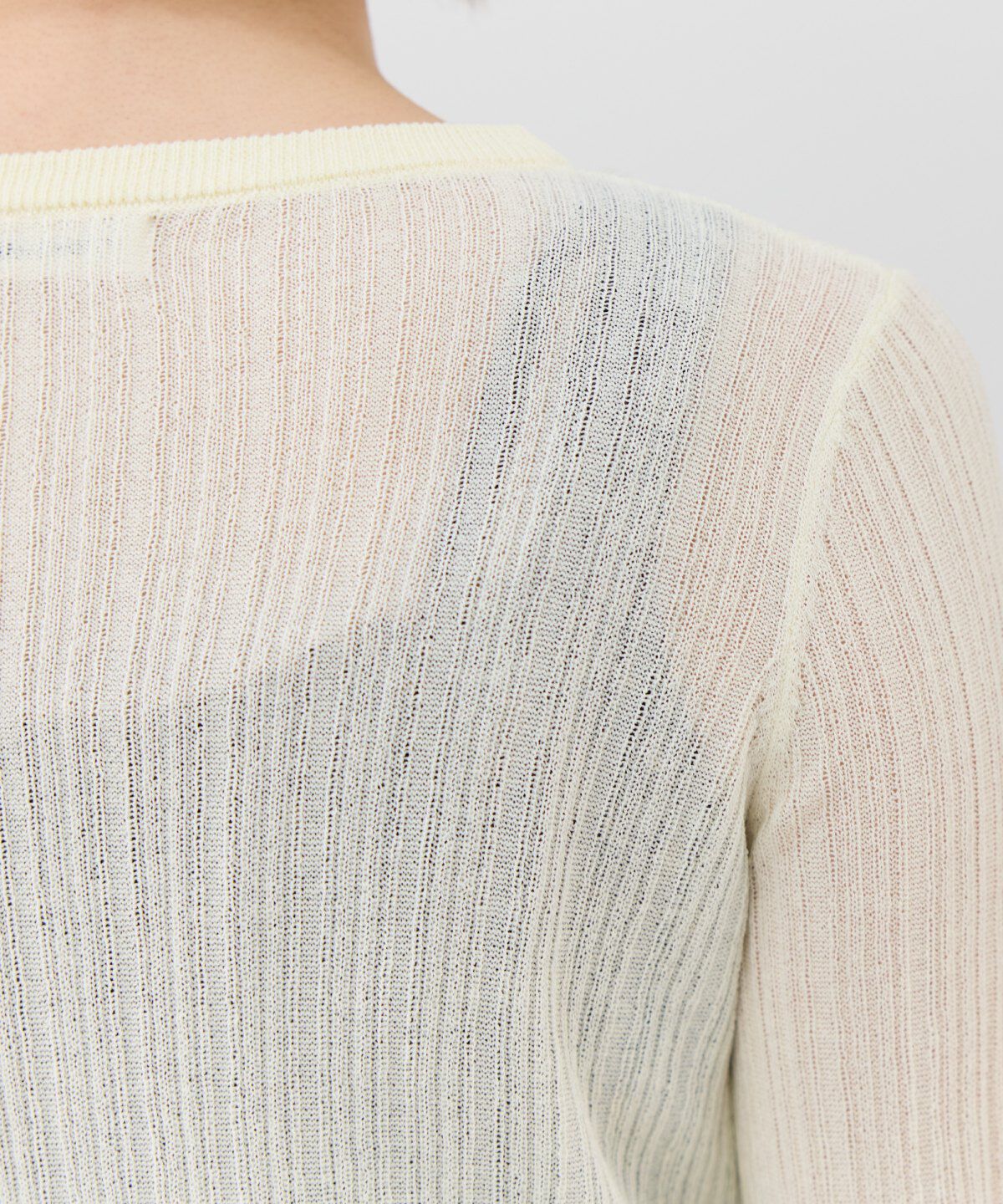 REDYAZEL「ハートボタンシアーカーディガン」|カーディガン|