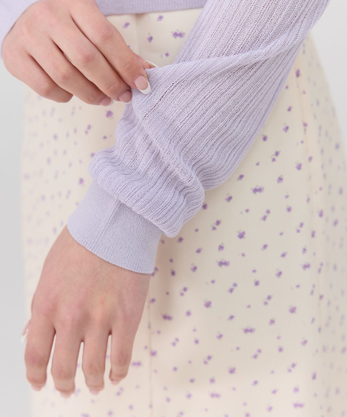 REDYAZEL「ハートボタンシアーカーディガン」|カーディガン|