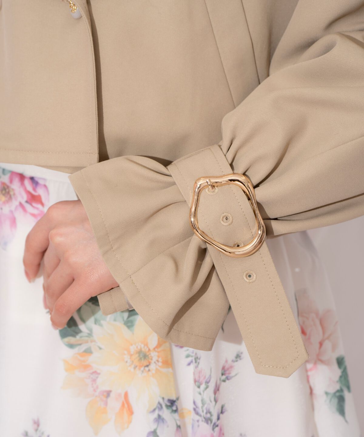 WILLSELECTION「キャンディスリーブショートトレンチコート」|トレンチコート|